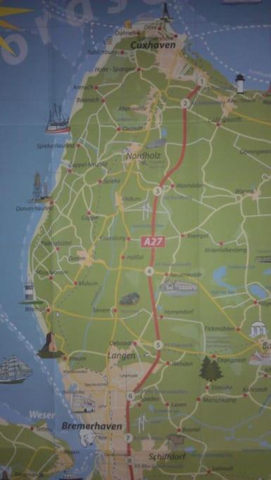 Nordsee Und Natur. Gemuetliche Fewo Mit Deichblick Dorum-Neufeld Exterior photo